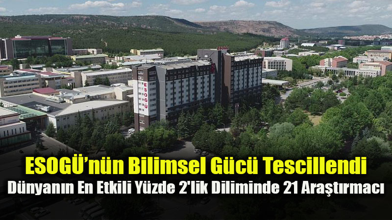 ESOGܒl� Bilim �nsanlar� D�nya S�ralamas�nda Zirvede