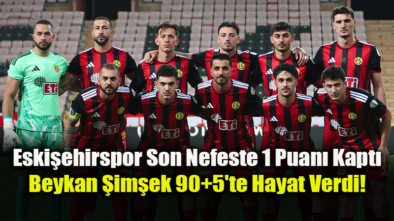 Prof. Dr. Fethi Heper Stadyumu’nda Nefes Kesen �ki Gol: Eski�ehirspor ile Etimesgut Puanlar� Payla�t�