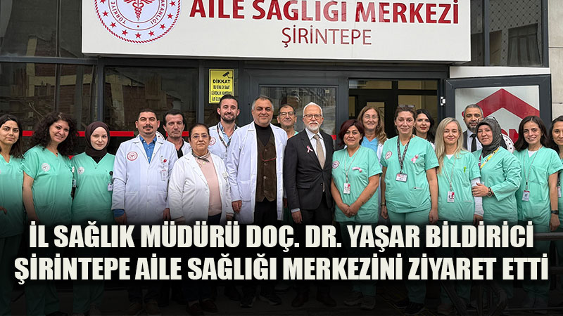 Eski�ehir�de Birinci Basamak Sa�l�k Hizmetlerine Mercek: �irintepe Aile Sa�l��� Merkezi Ziyaret Edildi