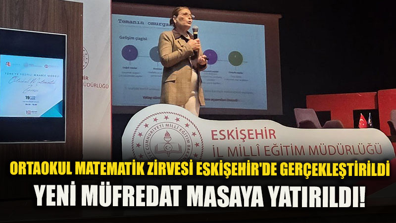TED Eski�ehir Koleji Ev Sahipli�inde Dev Organizasyon: Ortaokul Matematik Zirvesi Tamamland�
