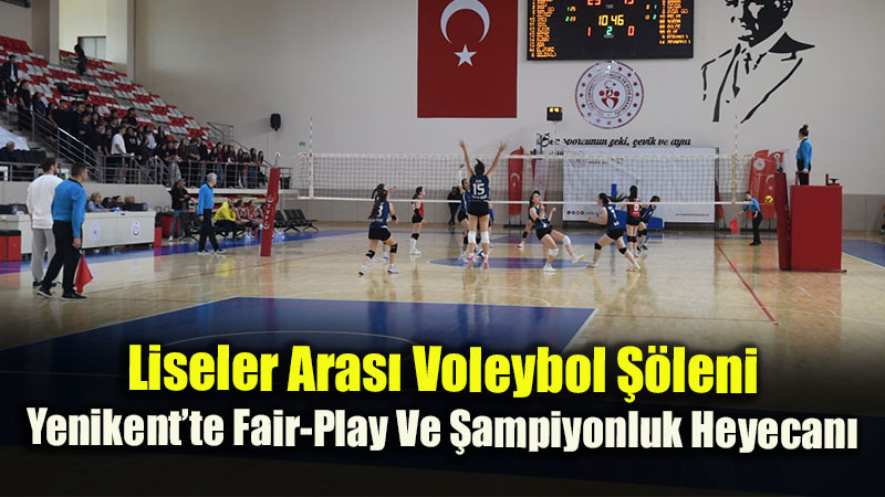 Filenin Gen� Sultanlar� Ve Efeleri Sahada: Yenikent �ehit An�l G�l Spor Salonu�nda D�d�k �ald�