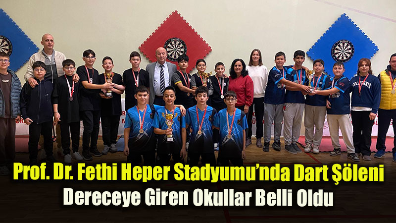 Hedefi Tam Ortadan Vurdular: Dart Y�ld�z Erkekler �l Birincili�i M�sabakalar� Tamamland�