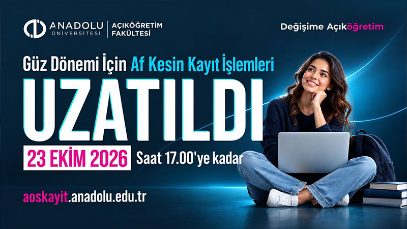 ��renci Aff�na Dev Ba�vuru: 297 Binden Fazla Aday A�F Kayd� ��in S�re Uzat�m� Ald�!