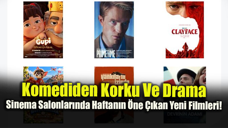 Robert Pattinson�l� "Primetime" ve "Clayface" Geliyor: Beyaz Perdede Bu Hafta R�zgar� Estirecek Filmler!