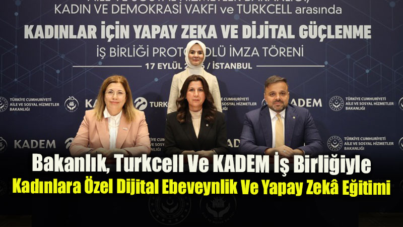 Van�dan �zmir�e 7 �lde Dijital Seferberlik: Kad�nlar ��in Yapay Zek� Ve G�venli �nternet Program�