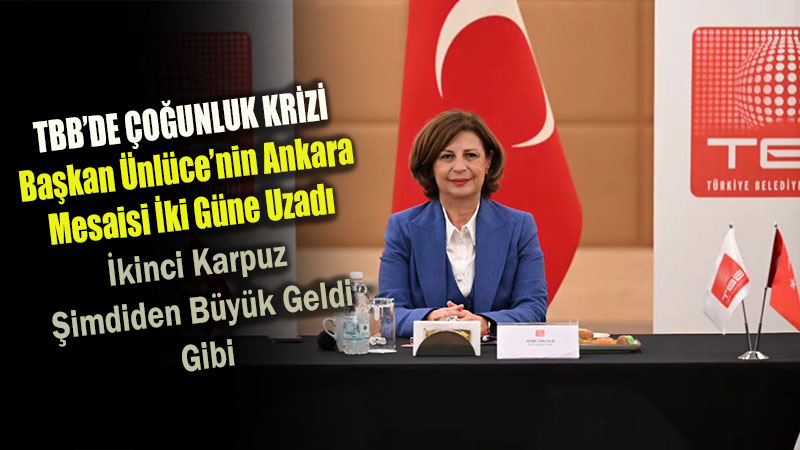 "Eski�ehir’e Ne Getirecek?" Derken: TBB Meclisi Toplanamad�, �nl�ce�nin �ki G�n� Ankara�da Harcand�!
