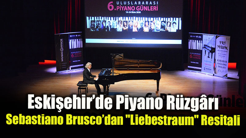 Uluslararas� Piyano G�nleri�nde �talyan Piyanist Brusco Anadolu �niversitesi’nde B�y�ledi
