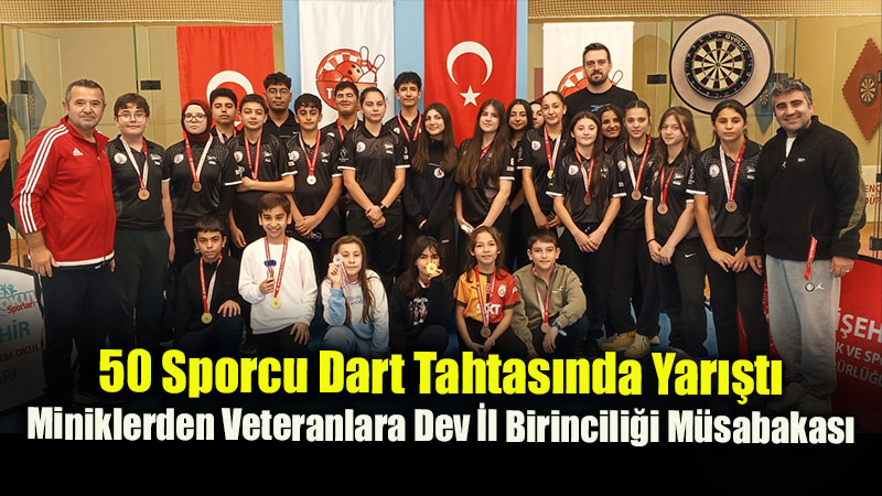Eski�ehir�de Dart�n En �yileri Sahaya ��kt�: T�m Ya� Gruplar�nda Dereceler Netle�ti