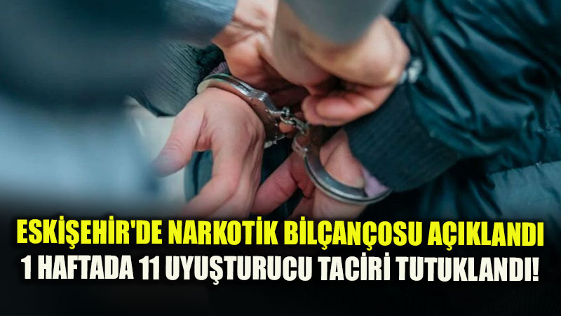 Eski�ehir�de Uyu�turucu Ekiplerinden Darbe: Metamfetamin, Kokain Ve Sentetik Ecza Cephaneli�i Yakaland�