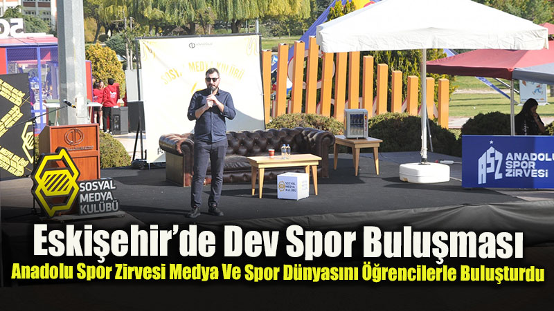 Eski�ehirspor Ba�kan� Ula� Entok Ve �nl� Spikerler Anadolu �niversitesi�nde!