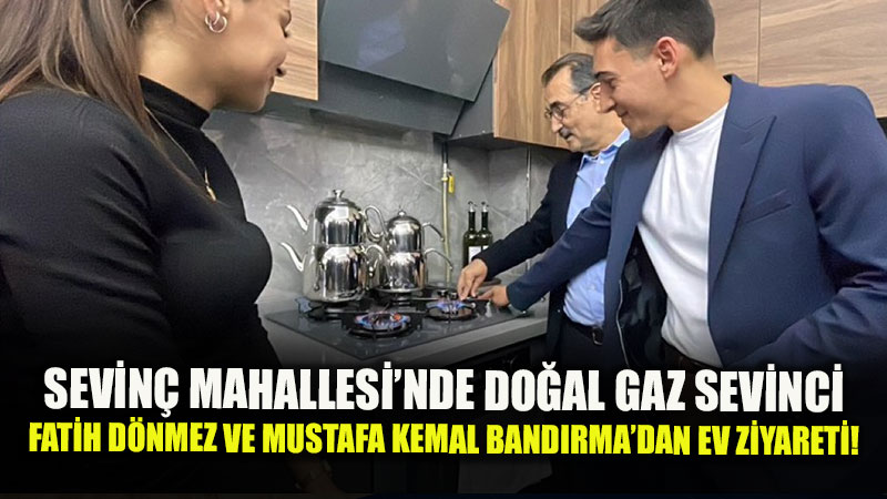 Eski�ehir Sevin� Mahallesi Mavi Alevle Bulu�tu: Fatih D�nmez Vatanda�lar�n Evine Konuk Oldu