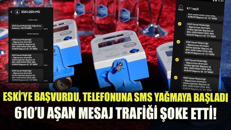 Gece Boyunca Durmad�: ESK� Ba�vuru Sonras� Telefonuna 610 Mesaj Ya�an Vatanda� �syan Etti