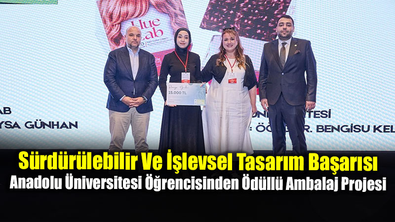 GSF ��rencisi R�meysa G�nhan��n "Hue Lab" Projesine KASAD�Pro Carton�dan Mansiyon �d�l�
