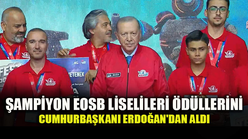 �anl�urfa’da Eski�ehir R�zg�r�: �ampiyon Ar�c� ve Sanayi Gen�li�i Cumhurba�kan� ile Bulu�tu