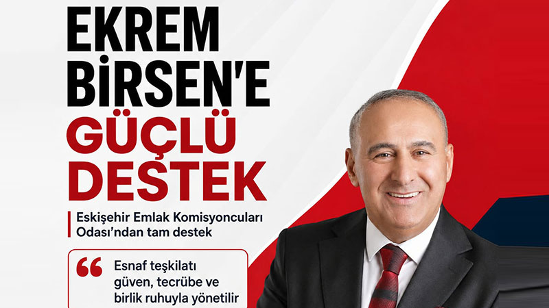 Emlak��lar Odas� Saf�n� Se�ti: Gazi �elik�ten Ekrem Birsen�e G�venoyu