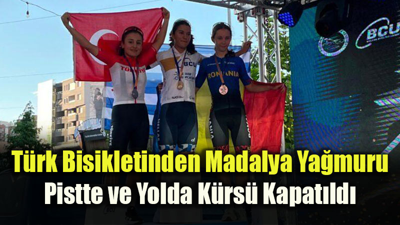 Pistin ve Yollar�n Hakimi Milli Bisiklet�iler: Slovakya ve Kosova�dan 17 Madalyal�k Rekor