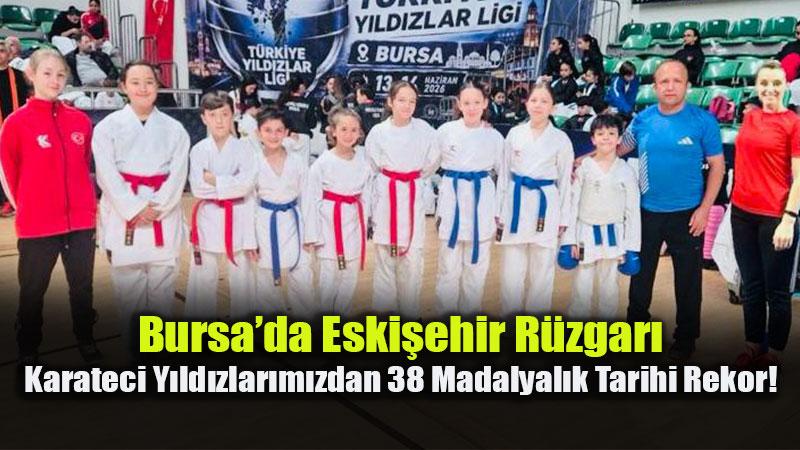 Eski�ehir’in Alt�n �ocuklar�: Bursa’daki Karate �ampiyonas�nda Muazzam Ba�ar�