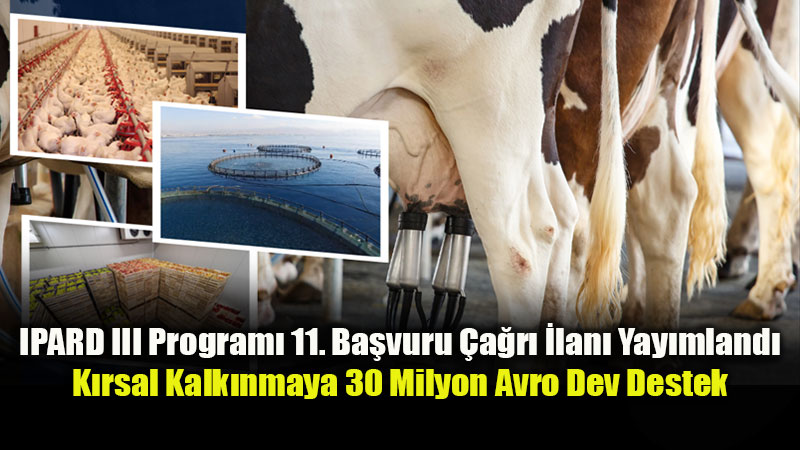 �reticilere M�jde: Bakan Yumakl� 30 Milyon Avroluk IPARD III Destek Paketini A��klad�!