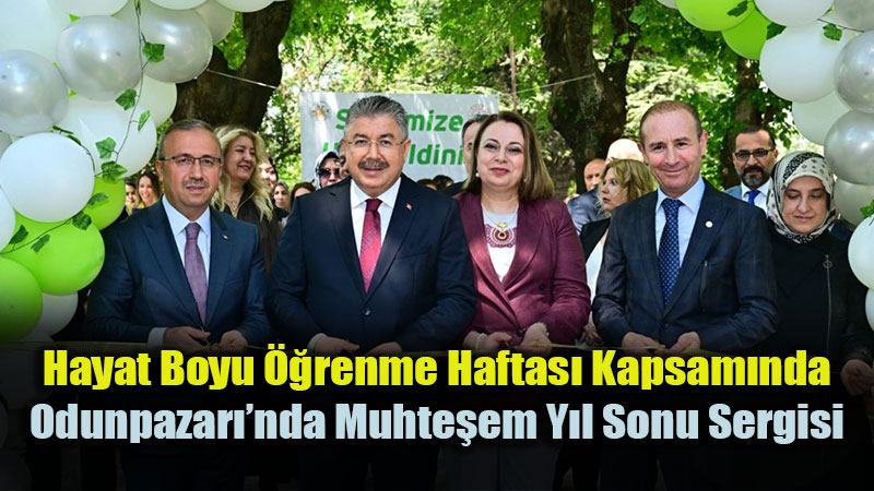 Odunpazar��nda Sanat R�zgar�: Halk E�itimi Merkezi Kursiyerlerinden G�rkemli Sergi