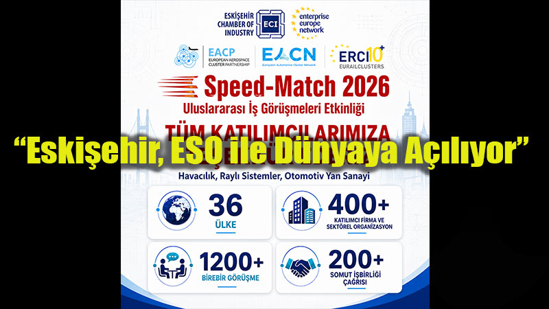 6. Speed-Match Sona Erdi: Eski�ehir Sanayisi 36 �lkeyle Ticaret K�pr�s� Kurdu!