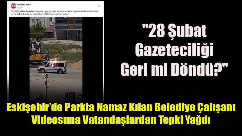 "Namaz K�lan ���i" Payla��m�na �fke Sel: "Buras� M�sl�man �lkesi, Anormal Olan Ne?"