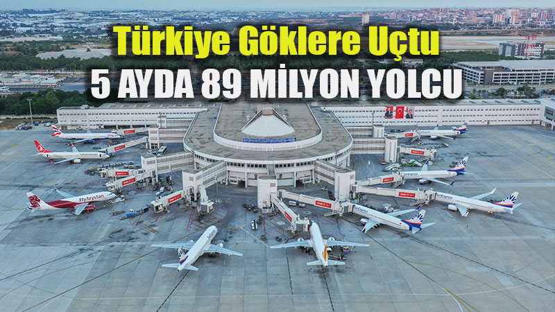 5 Ayda Havayolunu Se�enlerin Say�s� 89 Milyona Ula�t�!