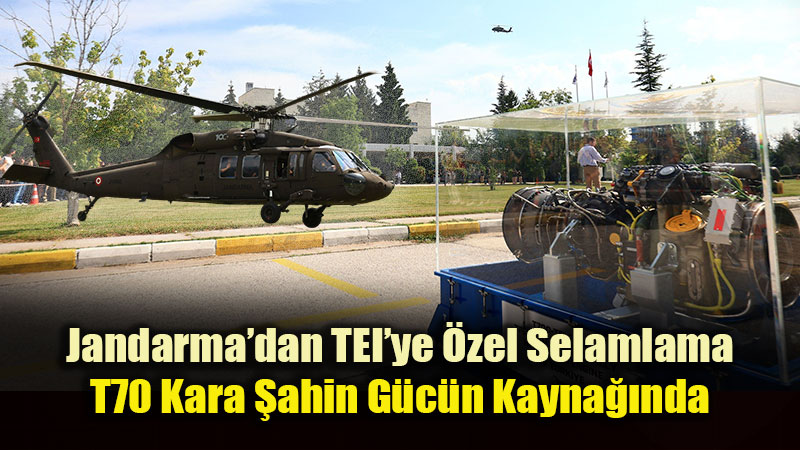 TEI �al��anlar�na B�y�k S�rpriz: Emek Verdikleri Kara �ahin Kamp�s �zerinde U�tu