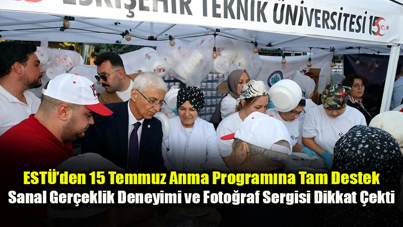 Rekt�r �zcan �ehit Ailesini Ziyaret Etti, EST� Dijital Teknolojilerle Anma T�renine Kat�ld�