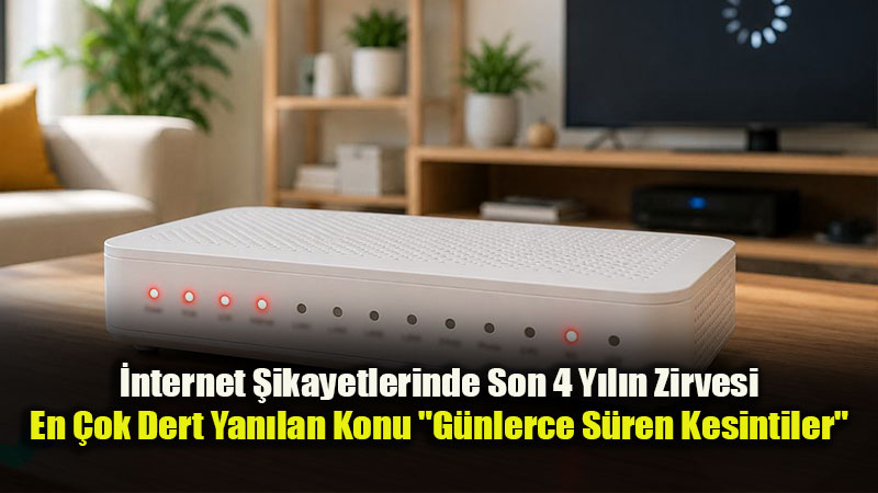 �nternet �ikayetlerinde Son 4 Y�l�n Zirvesi: �lk 7 Ayda 78 Bin 610 �ikayet