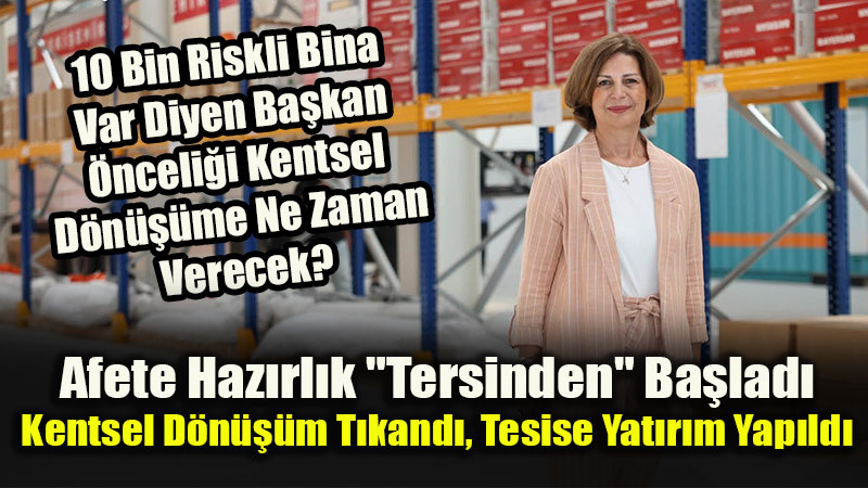 Eski�ehir�de D�n���m ��kmaz�: B�y�k�ehir Afet Tedbirine "Tersinden" Ba�lad�!