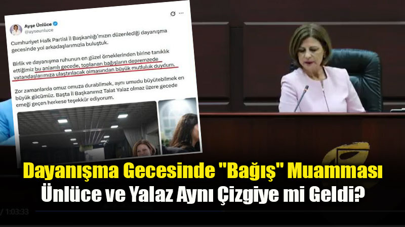 Deprem Ba���� S�ylemi Meclis Sayfalar�nda �ark Etti: "Biz de Endi�e Duyduk!"