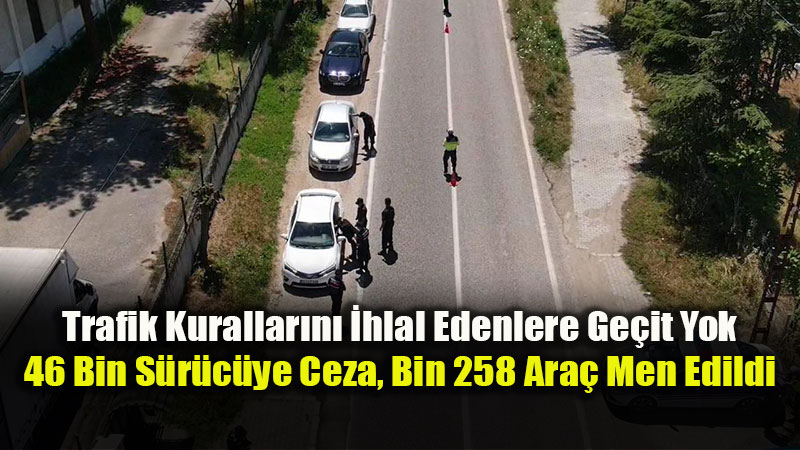 Eski�ehir�de A�ustosta Rekor Trafik Denetimi: 126 Bini A�k�n S�r�c� Kontrol Edildi!