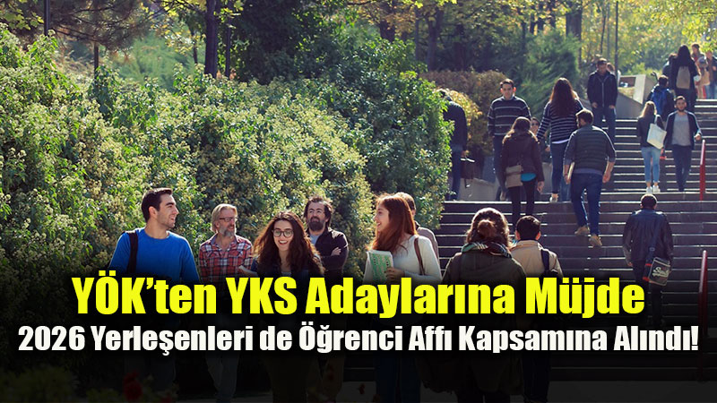 2026-YKS Adaylar� Dikkat: Kay�t Yapt�rmad�ysan�z Veya Sildirdiyseniz Af Hakk�n�z Var!