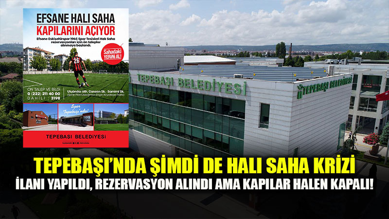 Vatanda�tan Tepeba�� Belediyesi�ne Tepki: "Aylard�r Oyal�yorlar, Saha Neden A��lm�yor?"