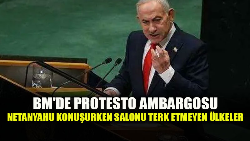 BM Genel Kurulu�nda Bo� Koltuklar Konu�tu: ��te Netanyahu’yu Terk Etmeyen �lkeler