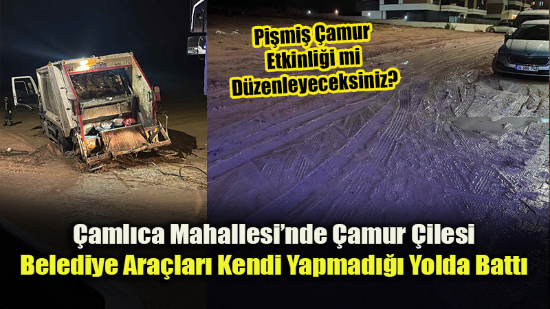 Bir Cadde �ki Farkl� Manzara: �aml�ca Sakinlerinden "Yolumuzu Yap�n" �a�r�s�