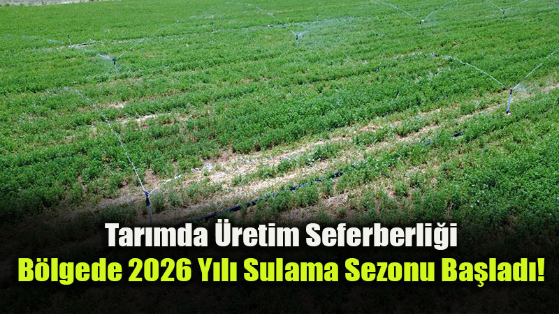 DS�’den Milyarl�k Tar�m Hamlesi: 4 �lde Y�z Binlerce Dekar Arazi Suyla Bulu�uyor!
